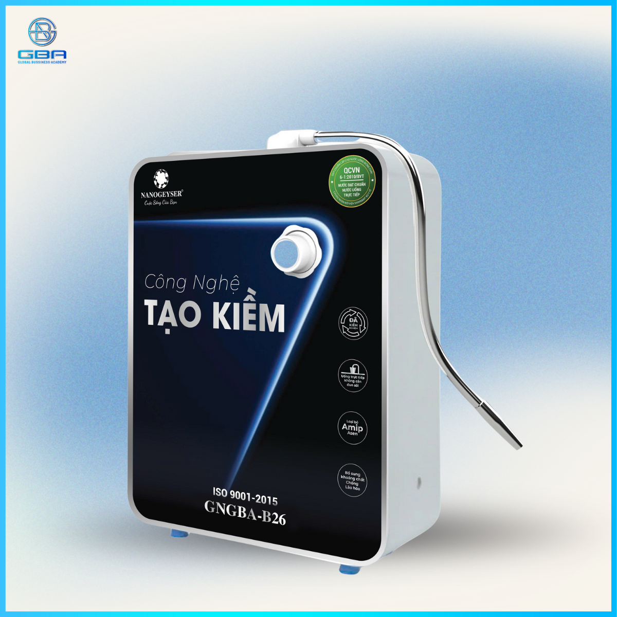 Máy lọc nước để bàn Nano Geyser GNGBA-B26